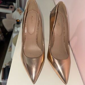 Aldo Women's Rose Gold Heels